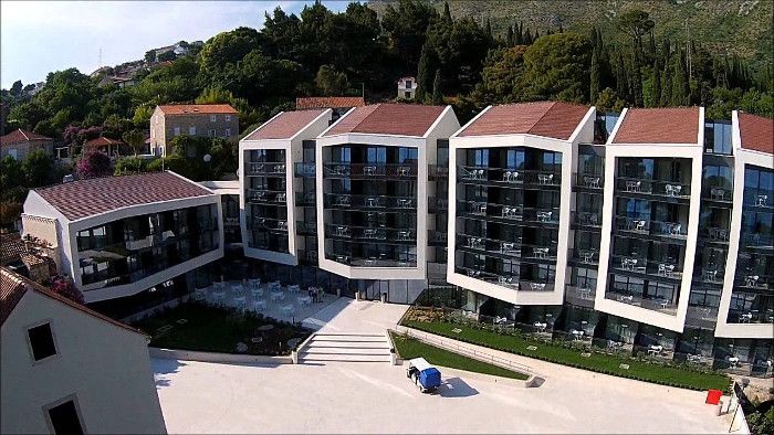 Izgradnja hotela Mlini i parkirališta hotela Astarea, Mlini